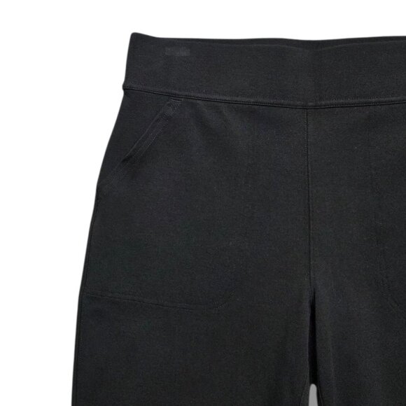 Duluth Trading Co NoGA Naturale Cotton Slim Leg Pant Womens Medium Black - Picture 2 of 9